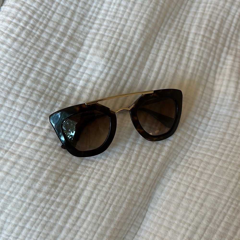 AUTHENTIC PRADA TORTOISE SUNGLASSES
